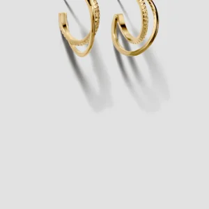 Lore Van Keer - epoc hoops met 2 ringen