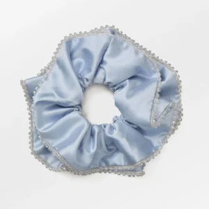 BS - luster bead scrunchie kentucky blauw