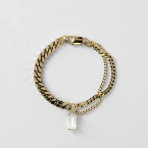 Lore Van Keer – credo armband met witte maansteen
