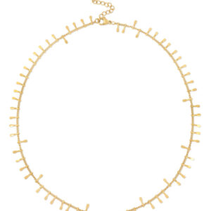 EB - fijne ketting met gouden details