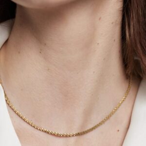 EB - fijne bewerkt korte ketting