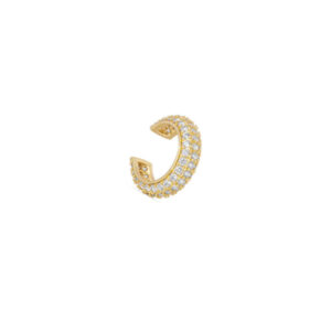 EB - earcuff strass goud