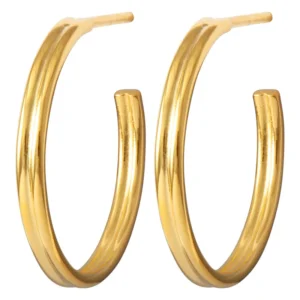 Lulu - medium hoops verguld