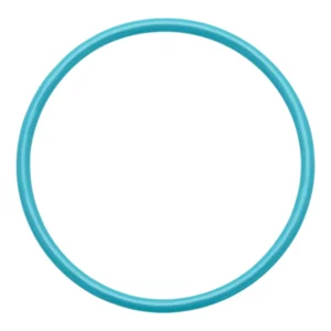 Lulu - bangle retro blauw (65mm)