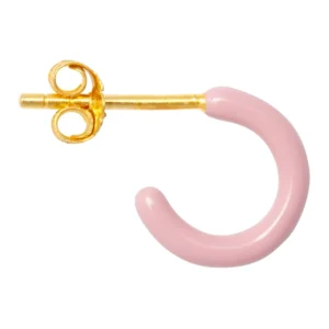 Lulu - single hoop light pink (1cm)