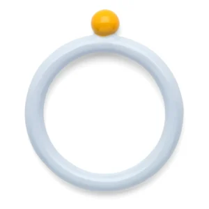 Lulu - ring top skyride blue/sunflower