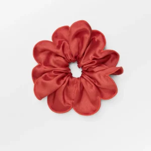 BS - tila scrunchie grenadine red