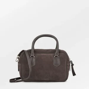 BS - suede bree handtas chocolate torte