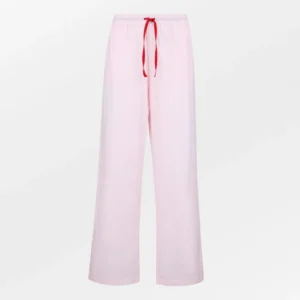 BS - scallop pyjama broek pale lilac pink