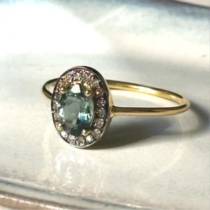 VM - ring Victoria groene toermalijn