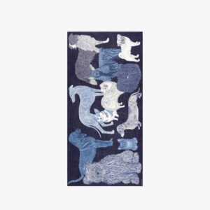 IT - sjaal etole 100 Toutou blue