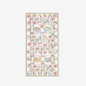 IT - sjaal etole 100 Chance Inoui off white