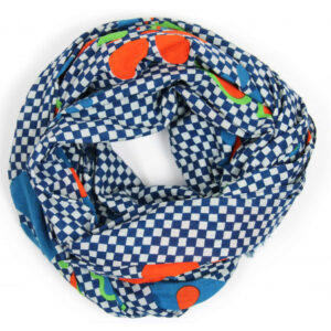 LBV - sjaal Ichimatsu orange