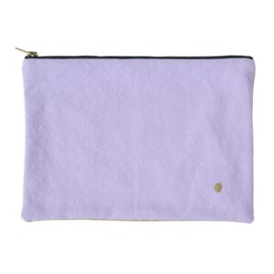 La cerise - pochette tricolo lilas ananas large