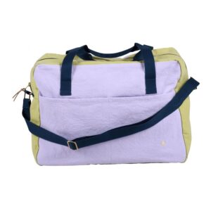 La cerise - travel bag tricolo lilas ananas