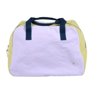 La cerise – weekend bag tricolo lilas ananas