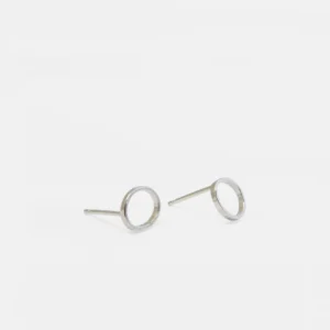 MHL - oorbellen kleine ovale vorm zilver