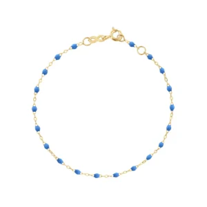 Gigi Clozeau – 18K gouden armband blauwe fluo