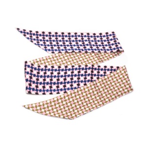 Epice - twilly lange zijden sjaal rosa