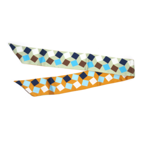 Epice - taille korte zijden sjaal golden